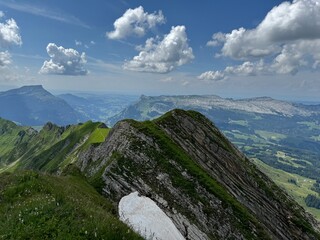 landscape with clouds