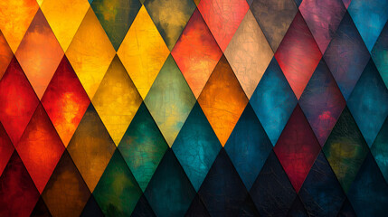 Abstract multicolored geomatric for background