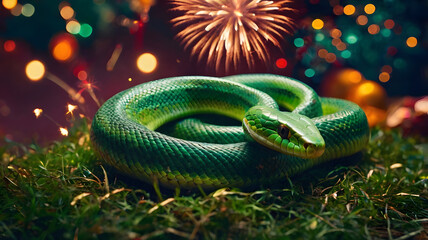 Fototapeta premium snake in the 2025