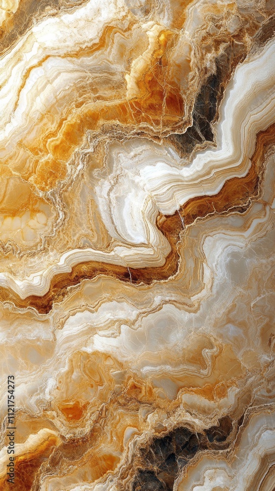 Poster Viewers are captivated by the intricate patterns of swirling gold and cream in this desert landscape, evoking a sense of tranquility and wonder in the heart of nature's artistry