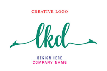 LKD lettering logo is simple, easy to understand and authoritative