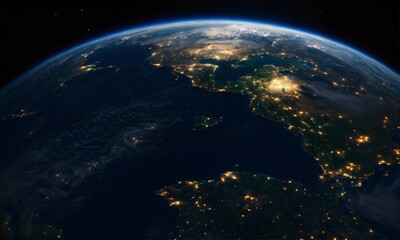 Obraz premium planet earth in space