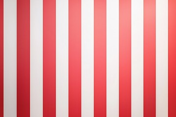 Fototapeta premium Vibrant Red and White Striped Background for Festive Occasions