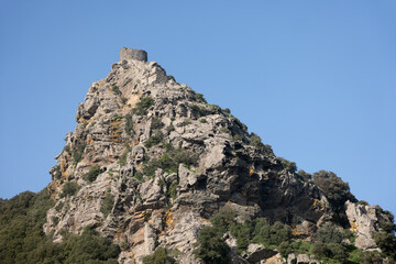 old stone tower, tower sénèque cap corse