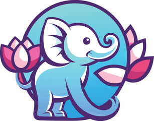  Elephant Logo Vector Design