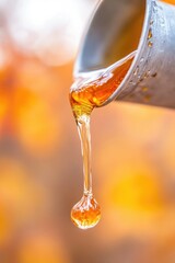 Dripping Maple Sap on National Maple Syrup Day
