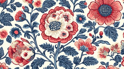 Patterned floral