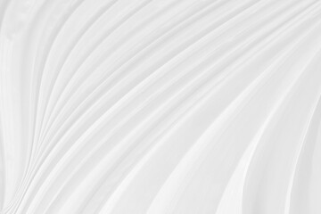 Fototapeta premium beauty textile soft and clean fabric white and gray abstract smooth curve shape decorate fashion background