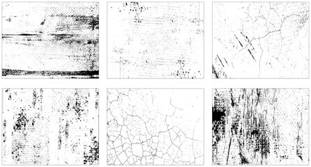  Abstract grunge scratches textured effect  background vector illustration. Set of vector paint brush stroke, ink splash and grungy effect.