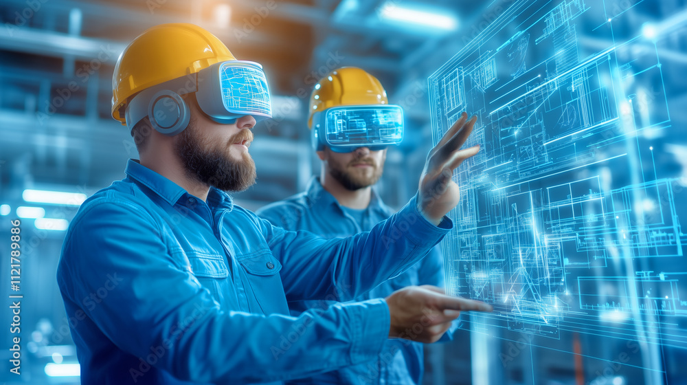 Aufkleber virtual reality training for engineers using advanced technology