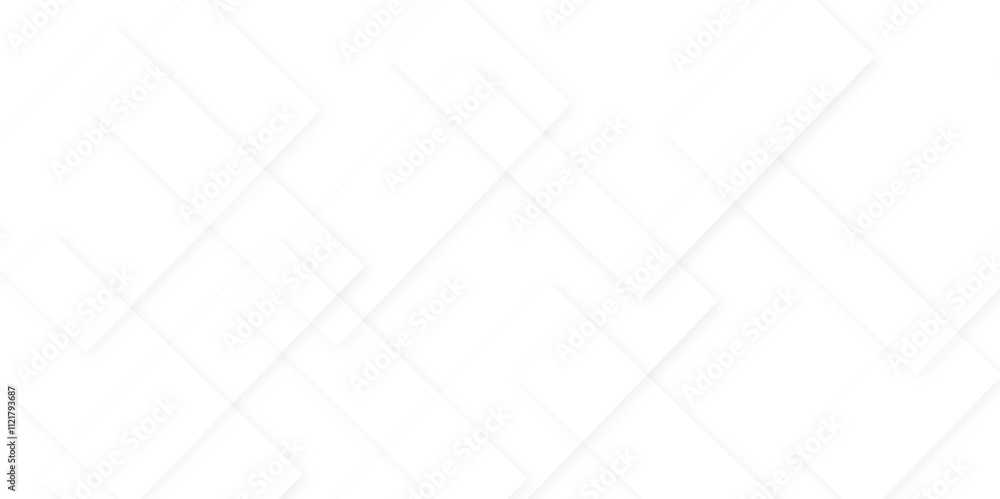 Poster abstract modern white and gray pattern geometric luxury gradient line background. abstract white squ