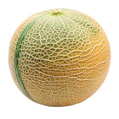 melon isolated on white