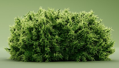 Realistic 3D Render of Moss