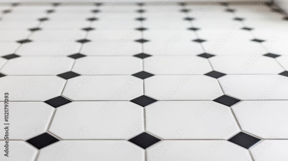 Poster tile flooring installation highlighting seam details and tile patterns for renovations and home impr