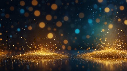 christmas lights on the water