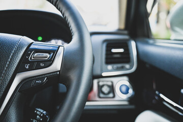 車の革ステアリング