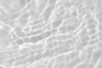 Abstract white transparent water shadow surface texture natural ripple background