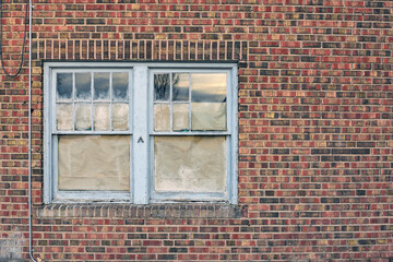 Bricked Building with Old Windows