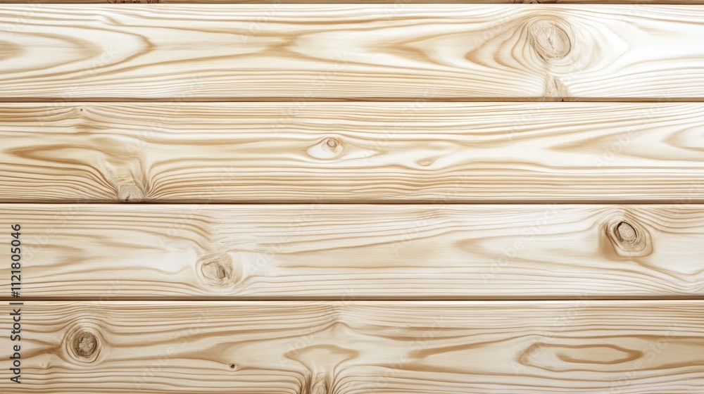 Poster Natural light timber texture for backgrounds showcasing wooden planks with subtle grain patterns ideal for design and decoration projects