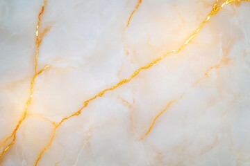 Obraz premium Luxurious Marble Texture with Shimmering Golden Veins and Soft Lighting