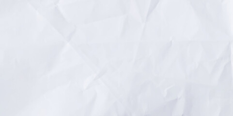 Obraz premium Horizontal crumpled empty paper texture template background vector. White square abstract crumpled pack paper texture.