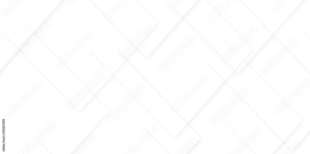 Poster abstract modern white and gray pattern geometric luxury gradient line background. abstract white squ