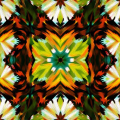 Fototapeta premium Abstract pattern for printing on wall decorations, fabrics, and for use in graphics.