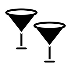Drinks Vector Line Icon Design