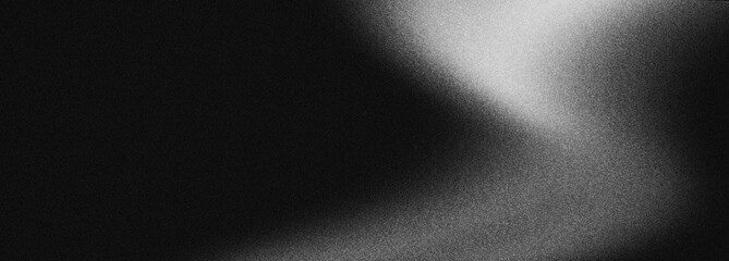  Dark grainy banner background white teal black color gradient abstract