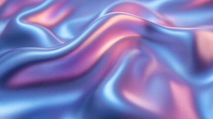 Obraz premium Soft, flowing fabric with iridescent colors 