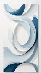 abstract blue wave background
