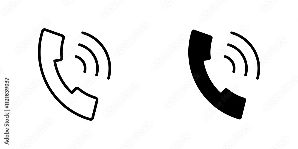 Poster call icons for app and websites.