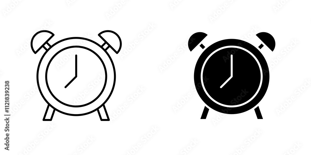 Aufkleber clock icons for app and websites.