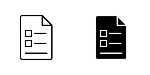Document icons for app and websites.