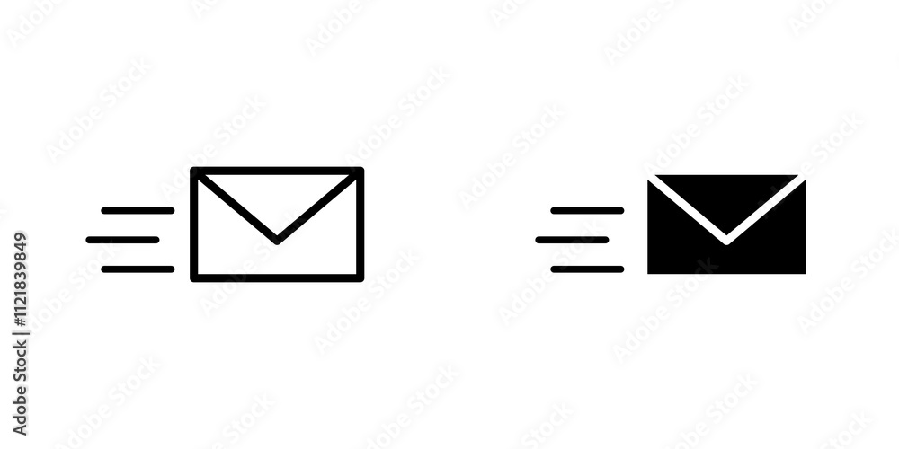 Poster email icons for app and websites.