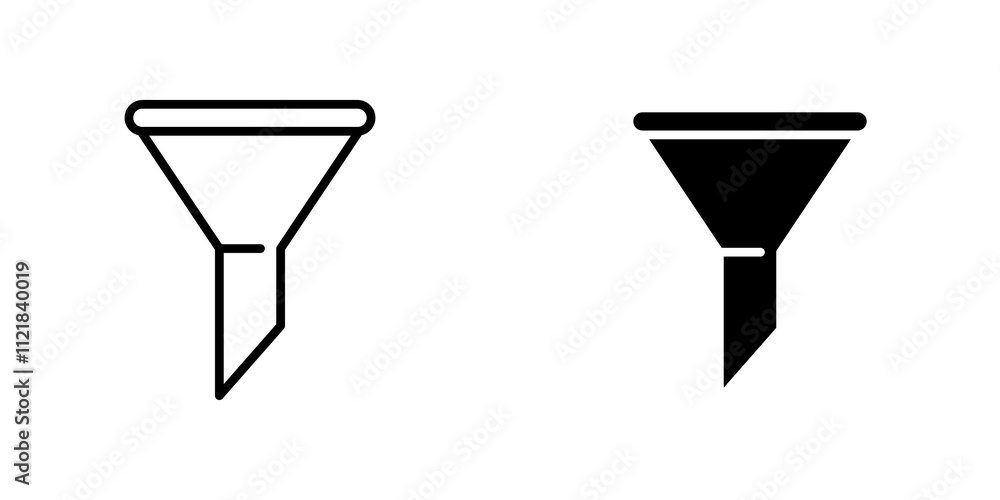 Poster filter icons for app and websites.