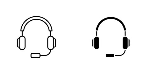 Headphones icons for app and websites.