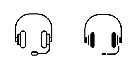 Headset icons for app and websites.