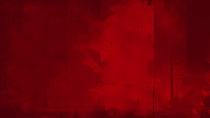Abstract dark red, black texture of a grunge concrete wall vector. Red grunge wall background.
