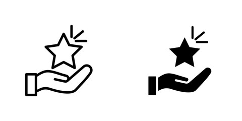 Loyalty program icons for app and websites.