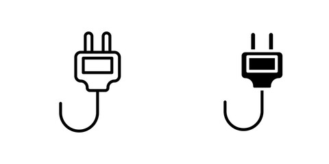 Plug icons for app and websites.