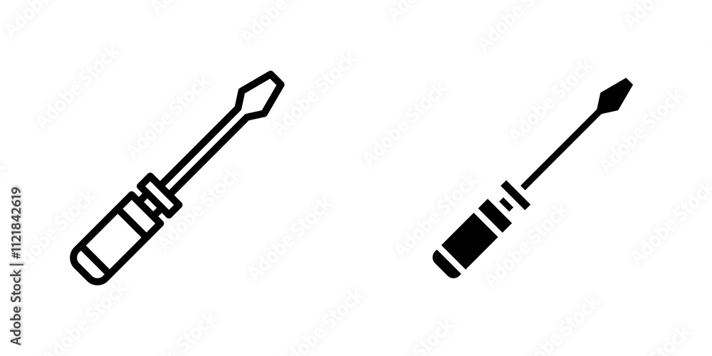 Poster screwdriver icons for app and websites.