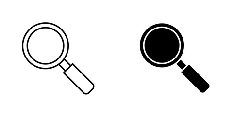 Search icons for app and websites.