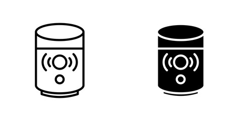 Smart speaker icons for app and websites.