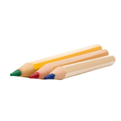 Colorful wooden pencils