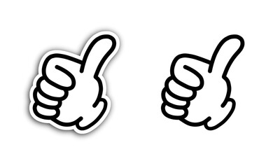 ハンドサイン　素材