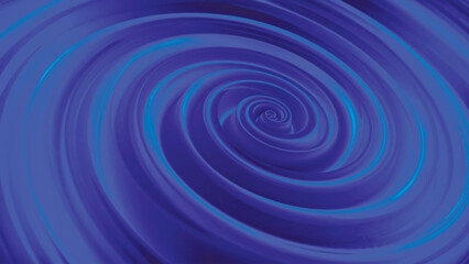 Fototapeta premium Abstract blue radial circles background with rotation effect. Circular colorful digital sound wave. Blue abstract swirl background. Moire abstract texture. For posters, brochures, covers, banners. Vec
