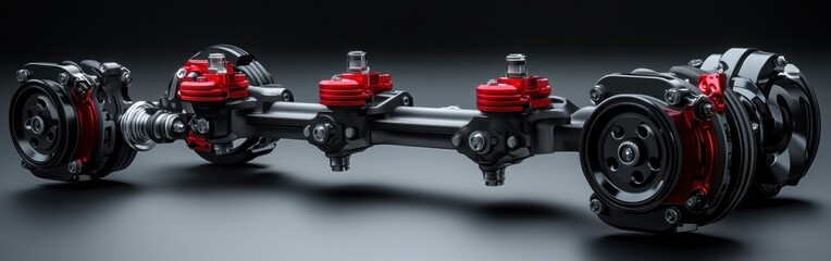 Innovative suspension technology provides a smooth driving experience for electric cars