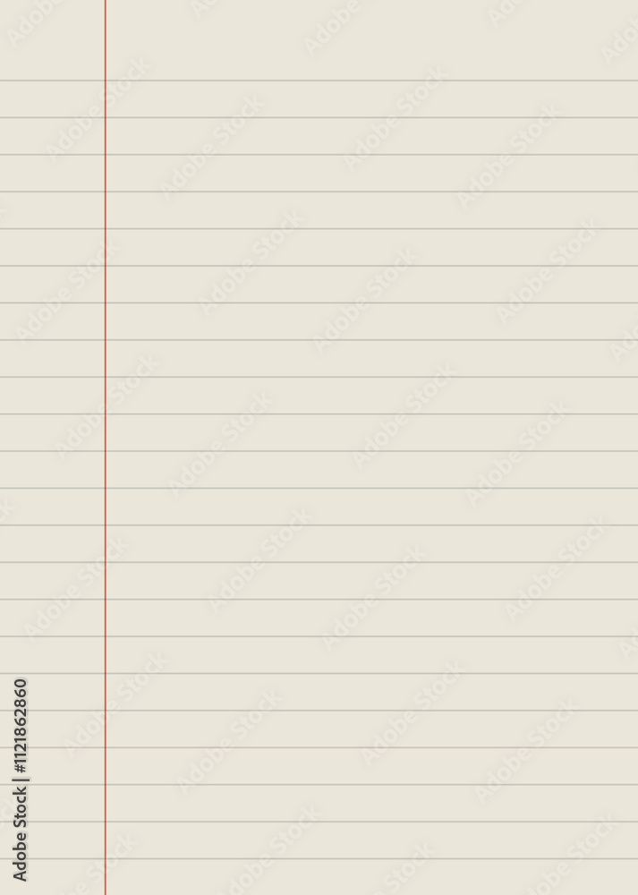 Poster notebook paper background. lined notebook paper
