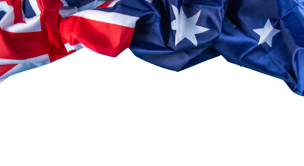 National flag Background of Australia Day, greeting card 26 th January celebration